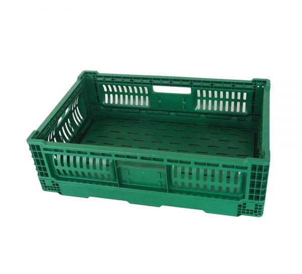 Durable foldable plastic storage box for wholesale