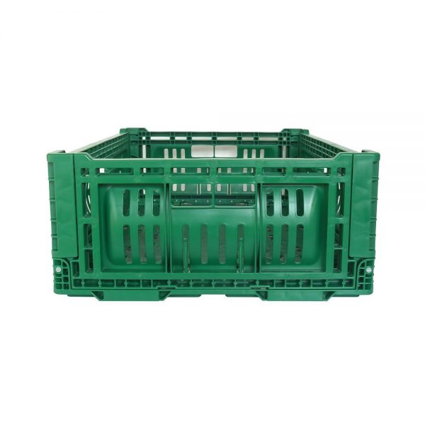 Durable foldable plastic storage box for wholesale