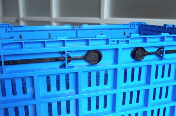 collapsible plastic crates with lids