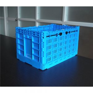 collapsible plastic crates with lids