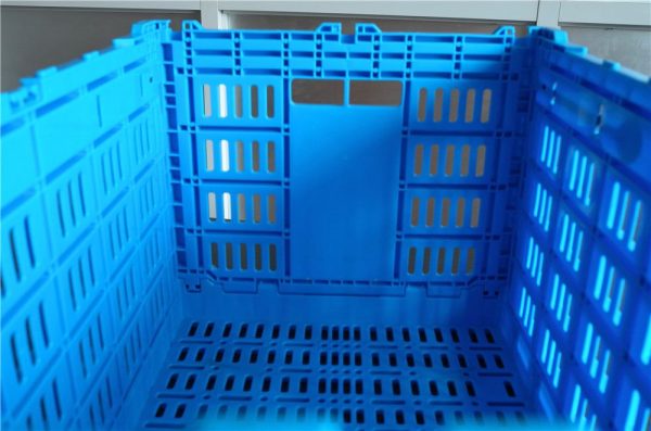 collapsible plastic crates with lids