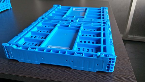 collapsible plastic crates with lids