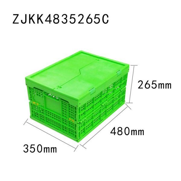 collapsible plastic storage containers