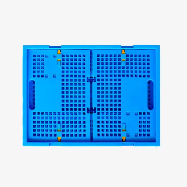 collapsible plastic storage crates