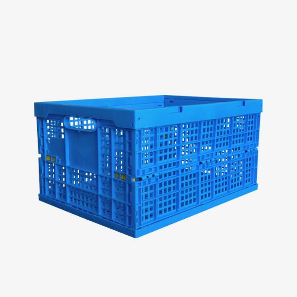 collapsible plastic storage crates