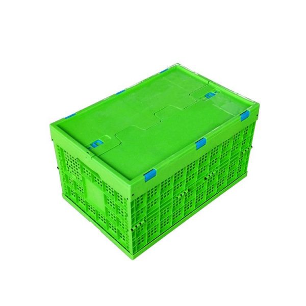 collapsible storage containers with lids