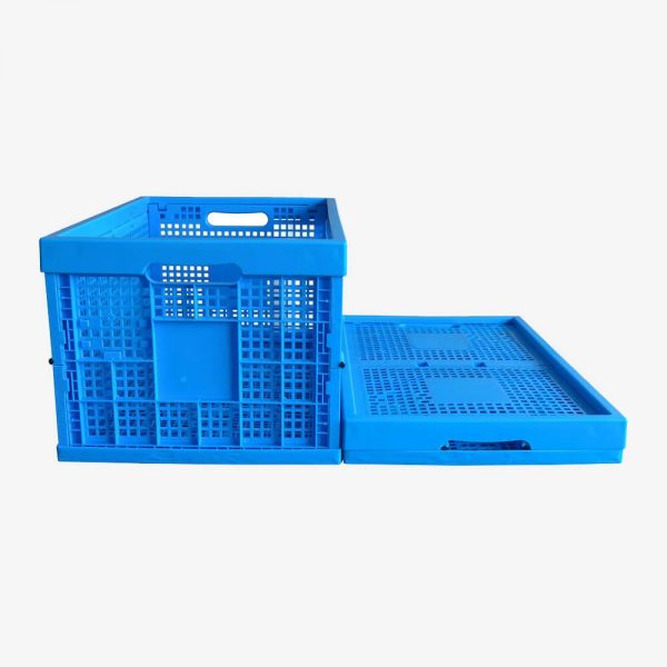 folding plastic basket