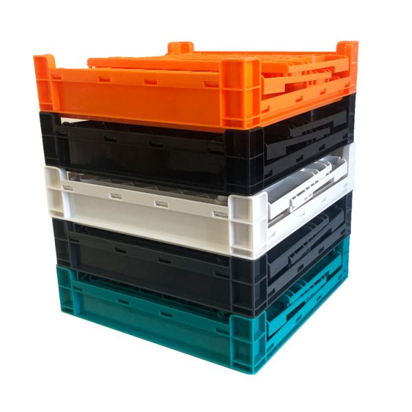 collapsible milk crate