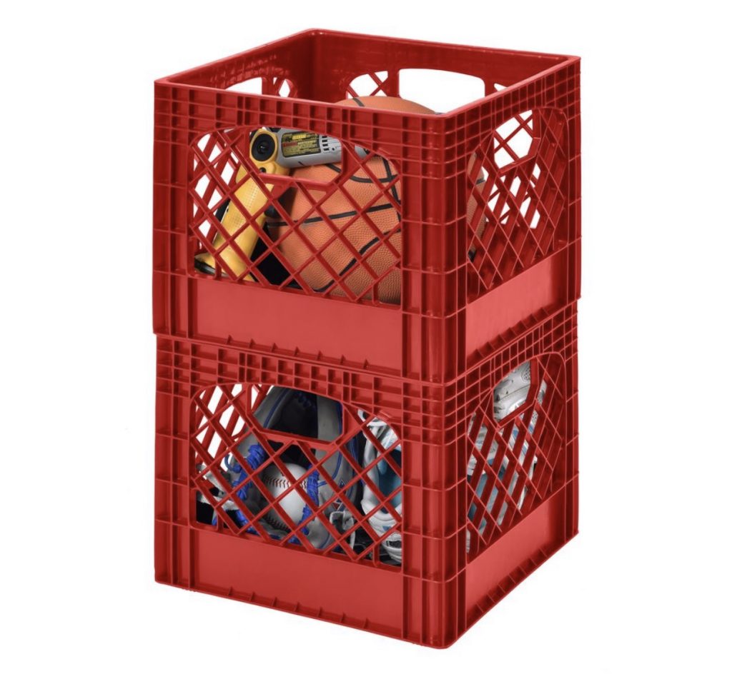 Collapsible milk crate, plastic folding milk crates Wholesale