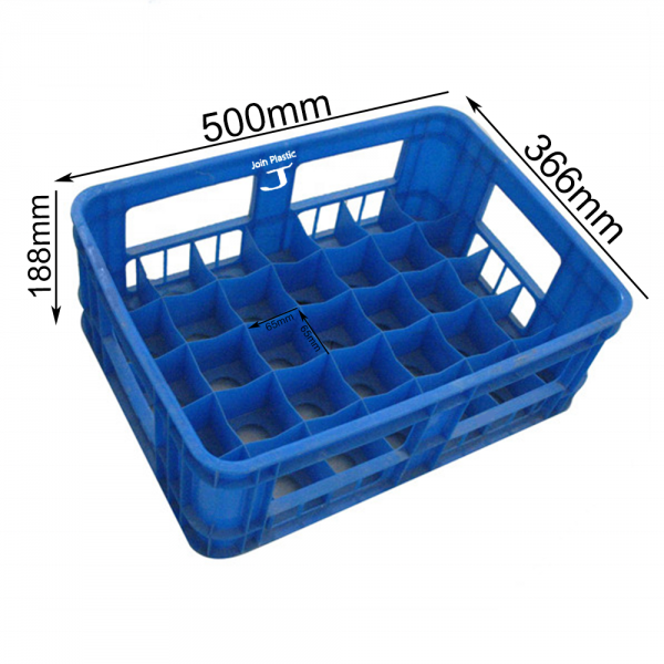 plastic dairy crates