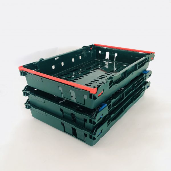 supermarket stacking crates