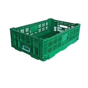32 litre plastic folding storage crates