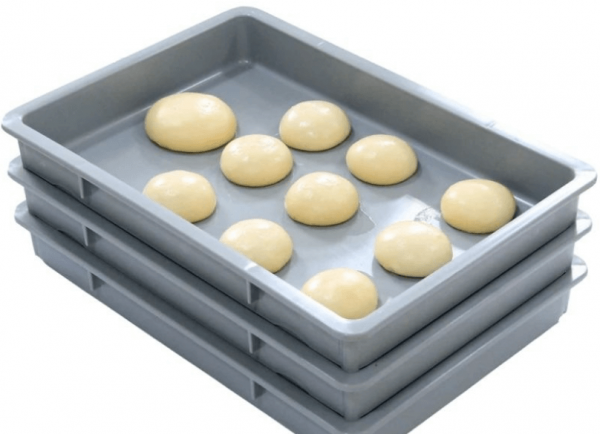 plastic dough trays