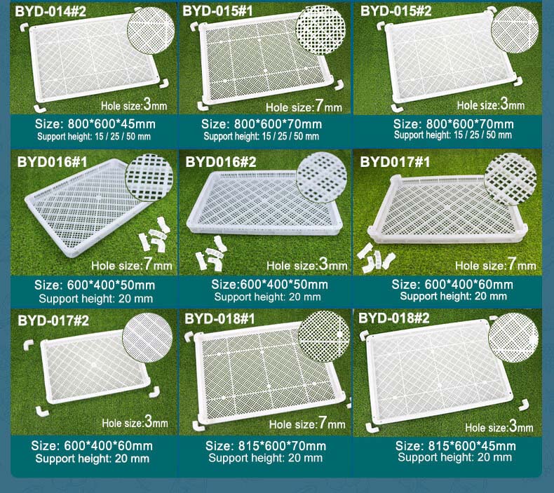 commercial pasta drying tray available size