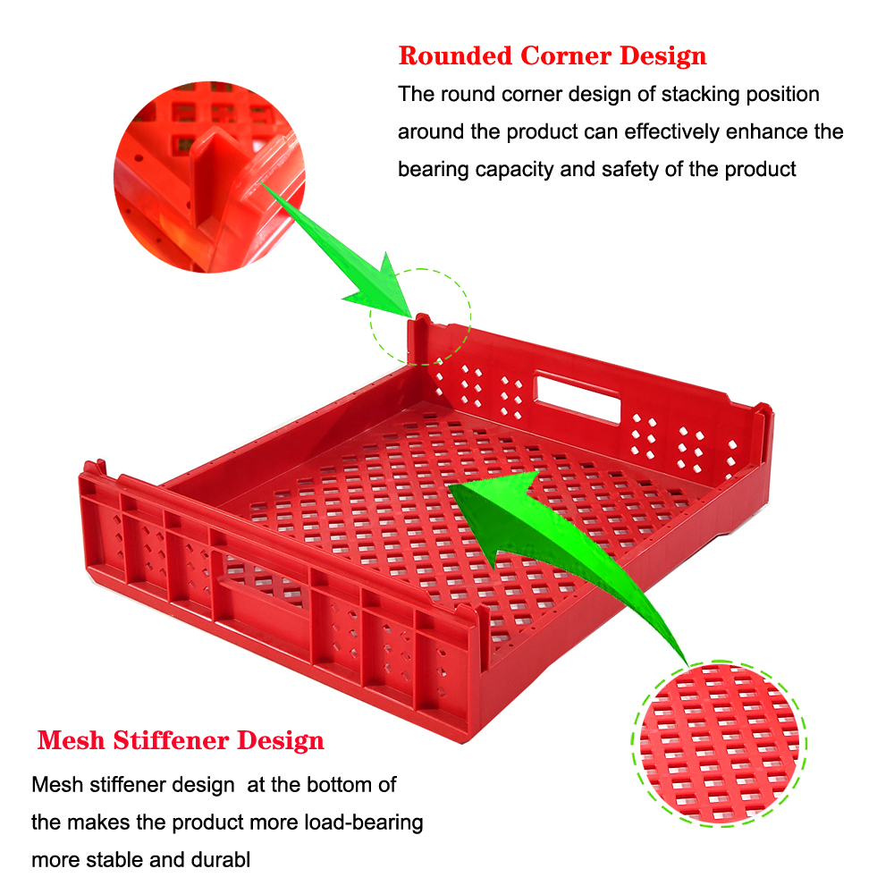 bakery plastic trays detail