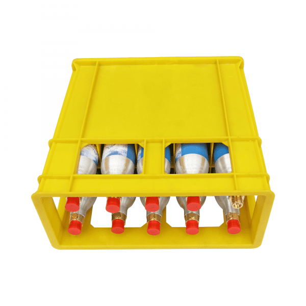 Cylinder storage box