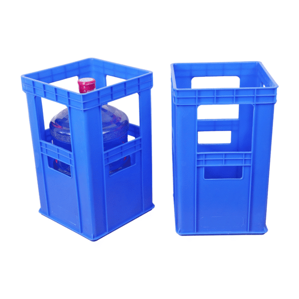 5 gallon water bottle crate