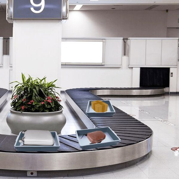 airport security check tray